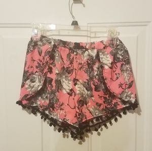Pure hype medium floral shorts